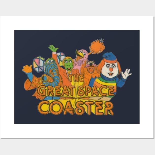 The Great Space Coaster Wall Art by MindsparkCreative